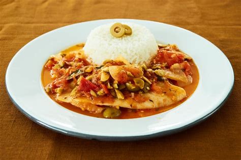 Veracruz Style White Fish Recipe .